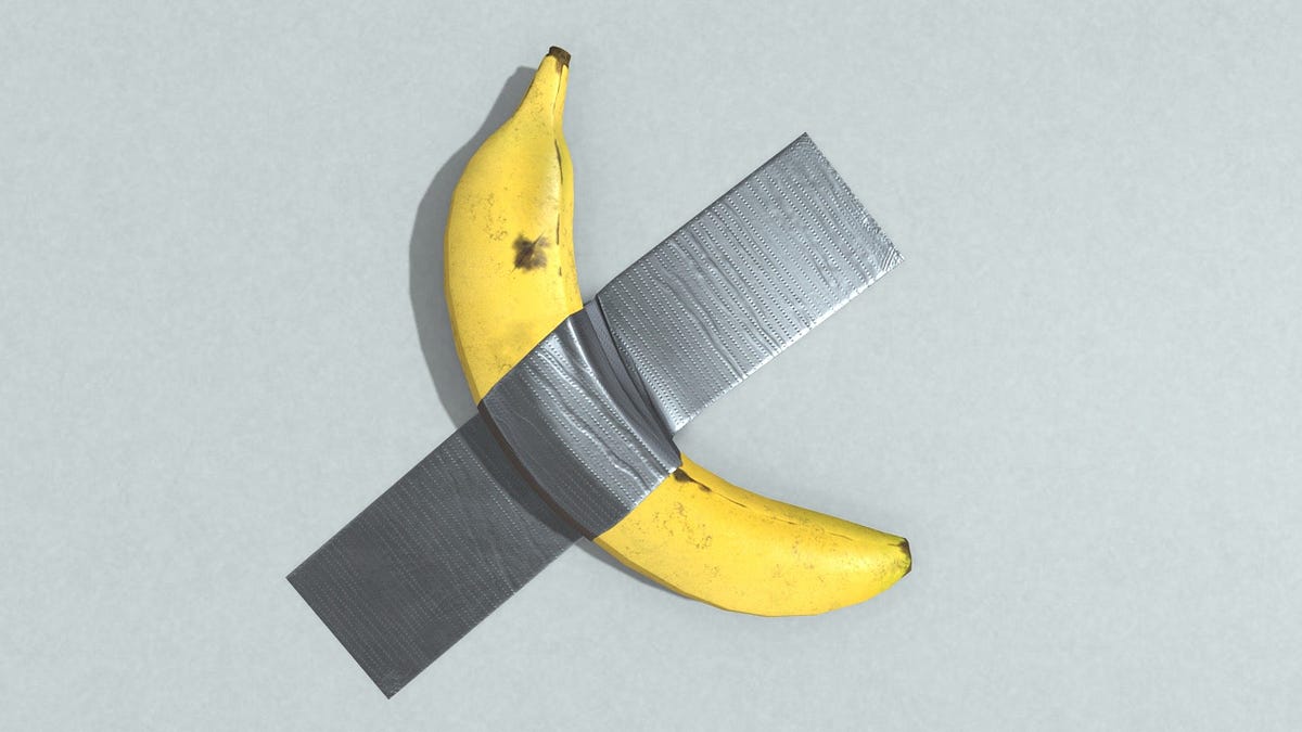 How a Duct-Taped Banana Sold for $6.2M Redefines Art as We Know It | Babel