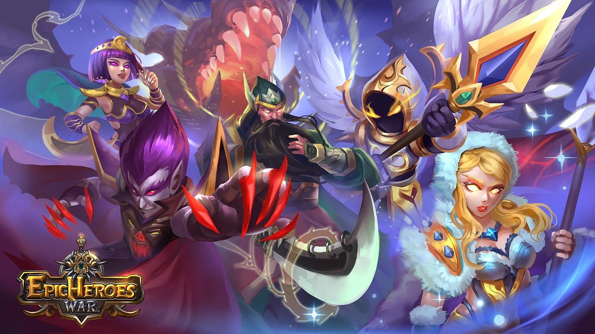 Epic Heroes War Hack Apk 📱 Nemesis, Upgrade Level 1100