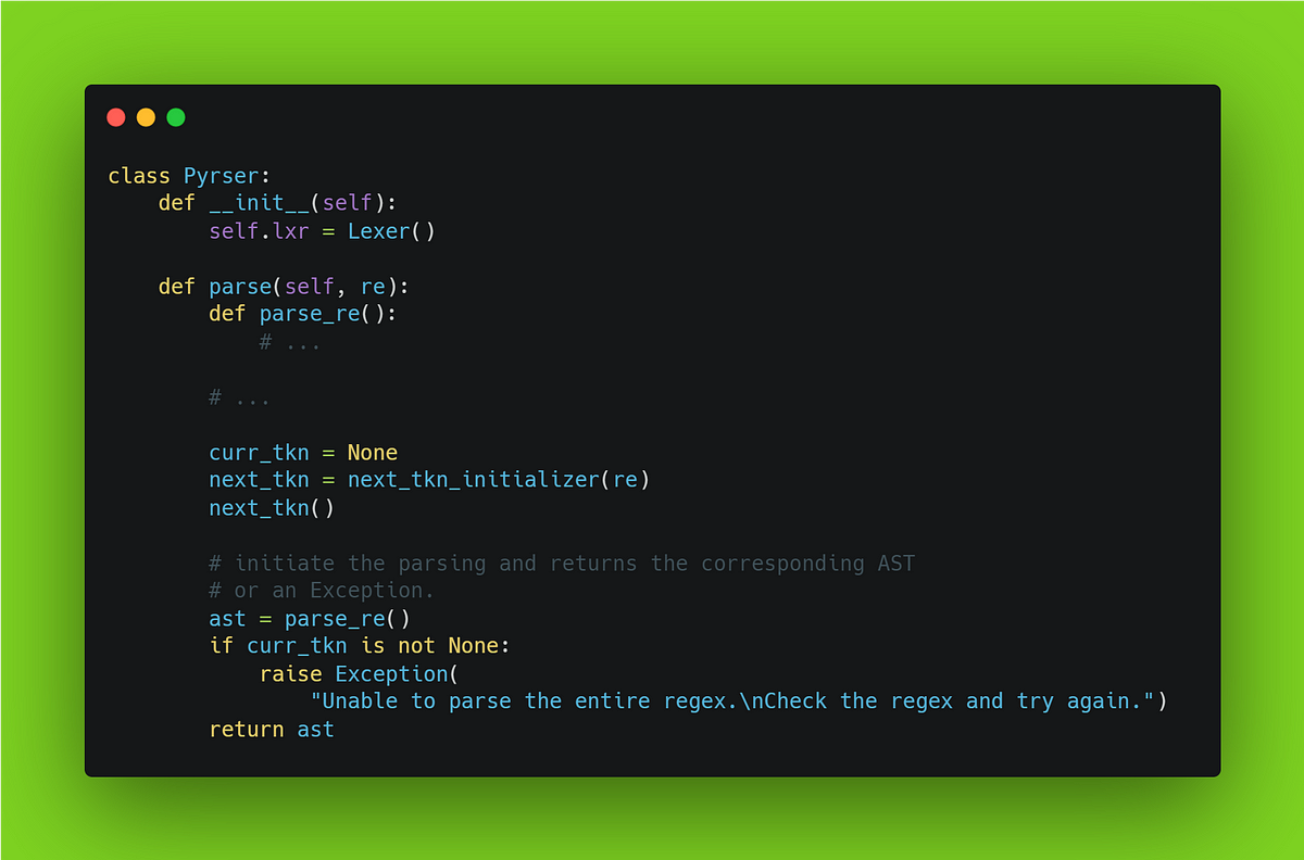 How to Build a RegEx Engine in Python | by Lorenzo Felletti | Python in ...