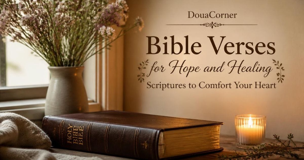 Bible Verses for Hope and Healing: Scriptures to Comfort Your Heart