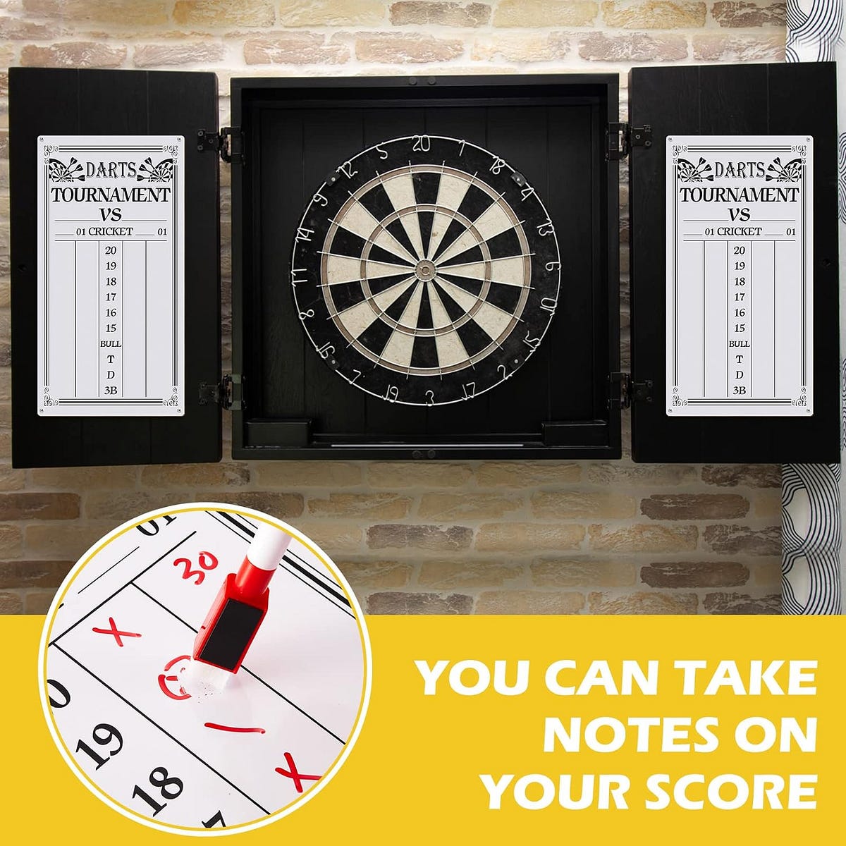 Elevate Your Dart Games with Juexica Dry Erase Dart Scoreboards by