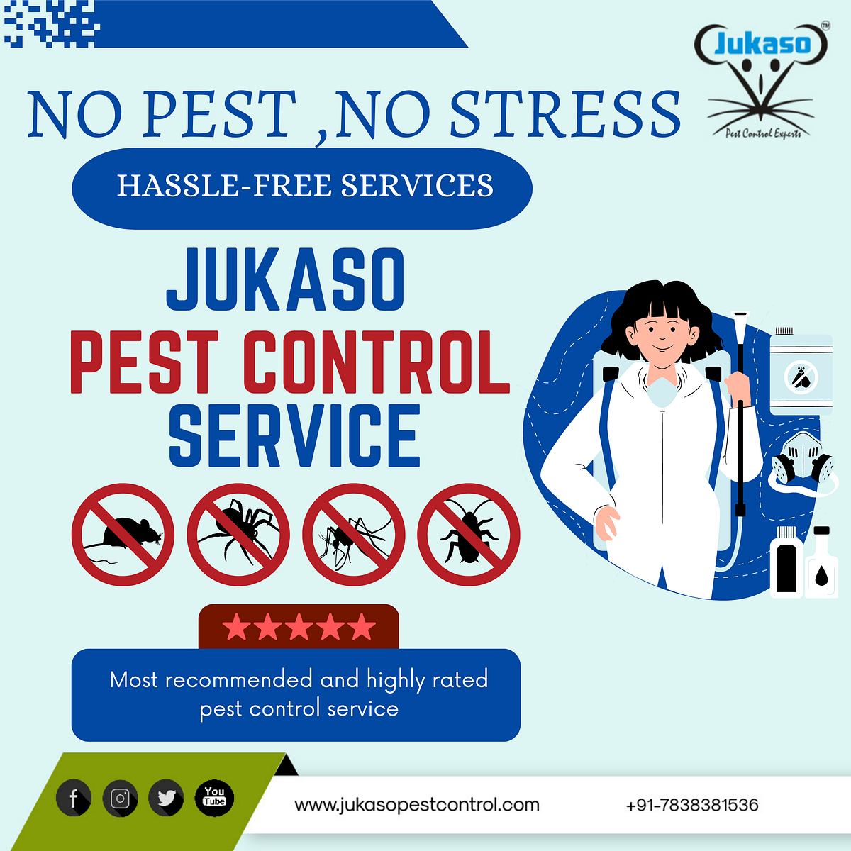 Who are the Best pest control Company in 2023? jukaso pest control