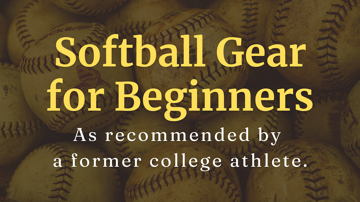 2024 Softball Starter Kit WalletFriendly Fastpitch Gear for Beginners