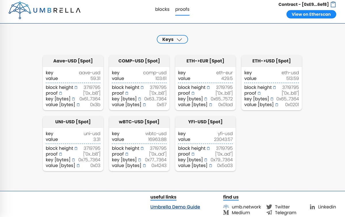 UMBRELLA DEMO GUIDE. In future blog posts, we will go into a… | by Sam ...