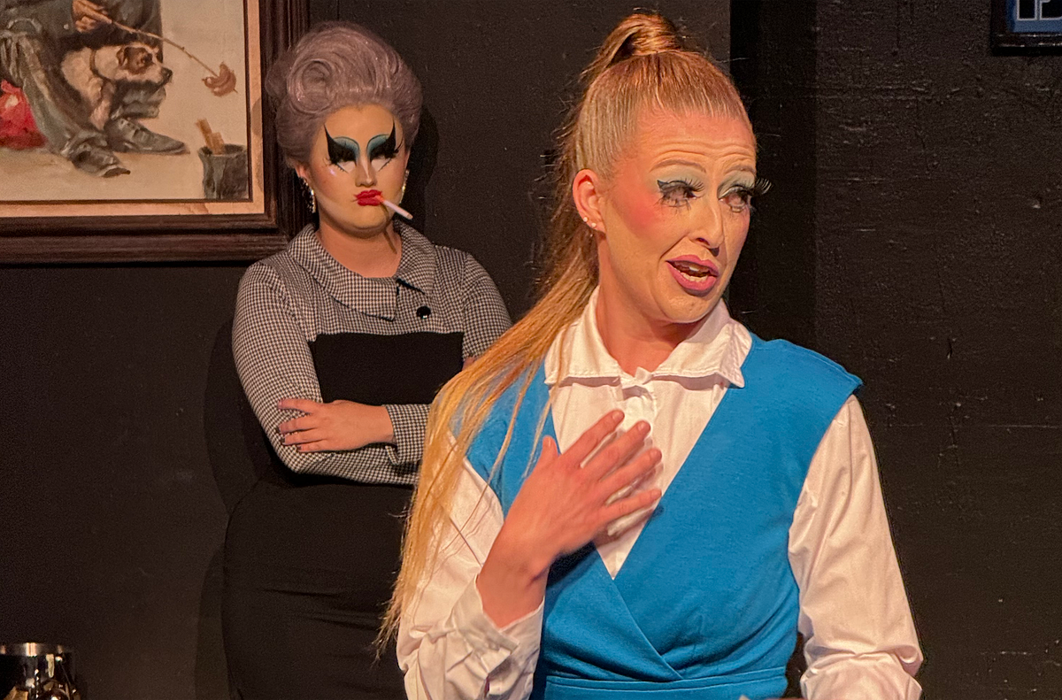 Image of: This 1960's drag murder mystery is a campy romp in the Mission