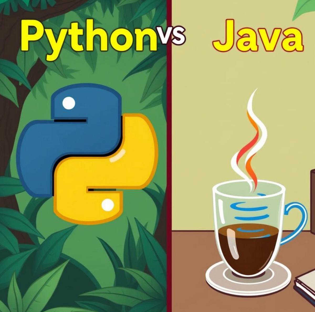 Key differences between Python and Java | by Navya | Mar, 2025 | Medium