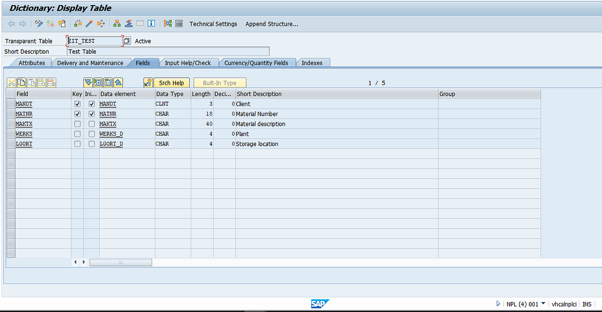 Bind Maintenance Table To Tcode SAP ABAP İlker Tekin Medium