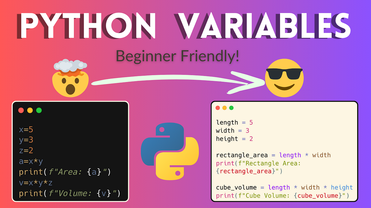 Python Variables | Beginner’s Guide to Coding Essentials | by Vatsal ...