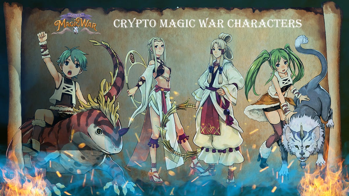 NFT Play ecosystem — Series of Crypto Magic War characters | by Nftplay  Official | Medium