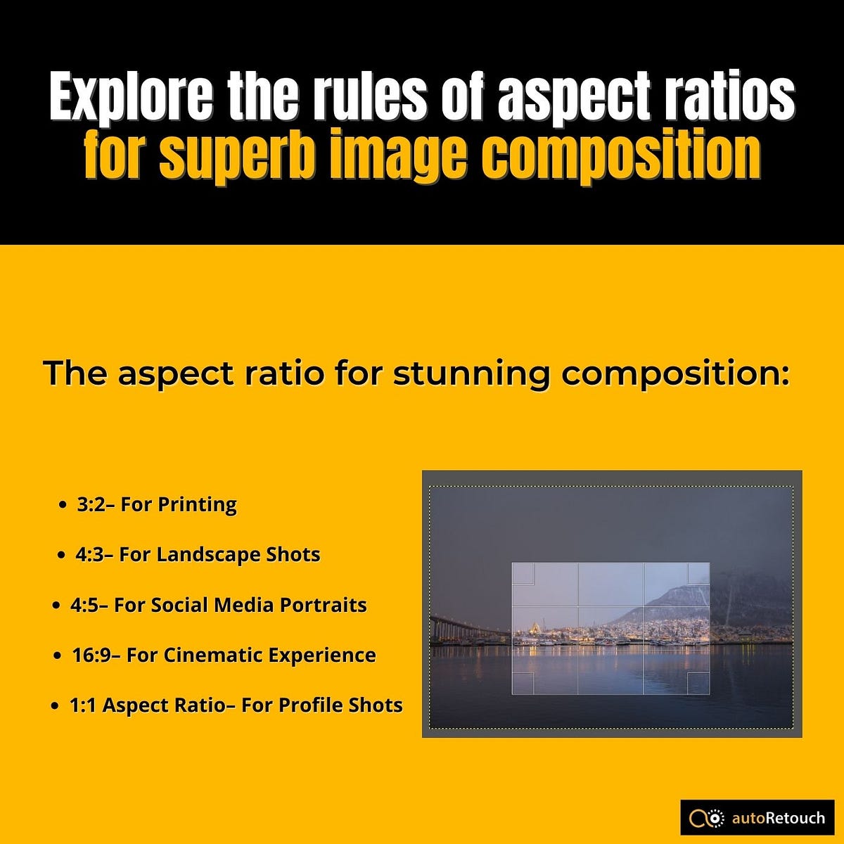 A beginner’s guide to selecting aspect ratio for stunning image