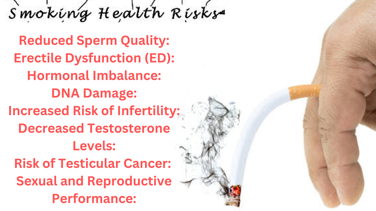 effects of tobacco on the male reproductive system The Hidden Toll: How Smoking Undermines Male Reproductive Health | by Tasha  J. Collard