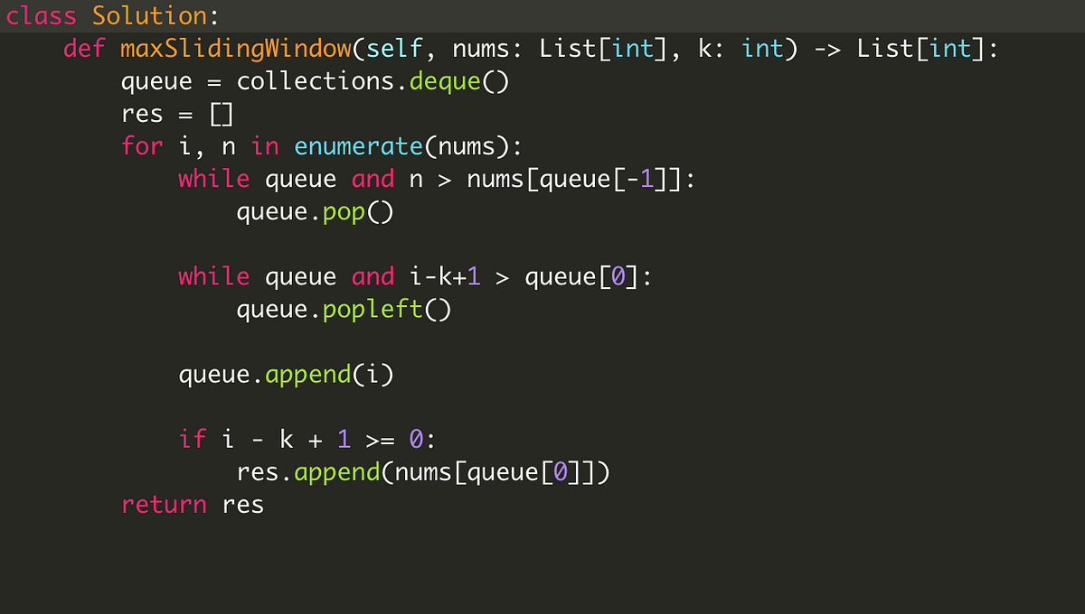 LC 239. Goal: Given an integer array and… | by Eddie Dong | Medium