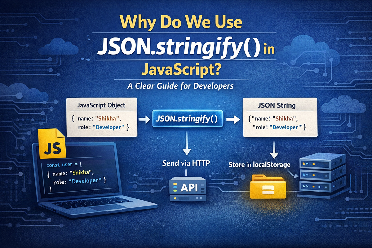 Why Do We Use JSON.stringify() in JavaScript? A Simple Explanation for ...