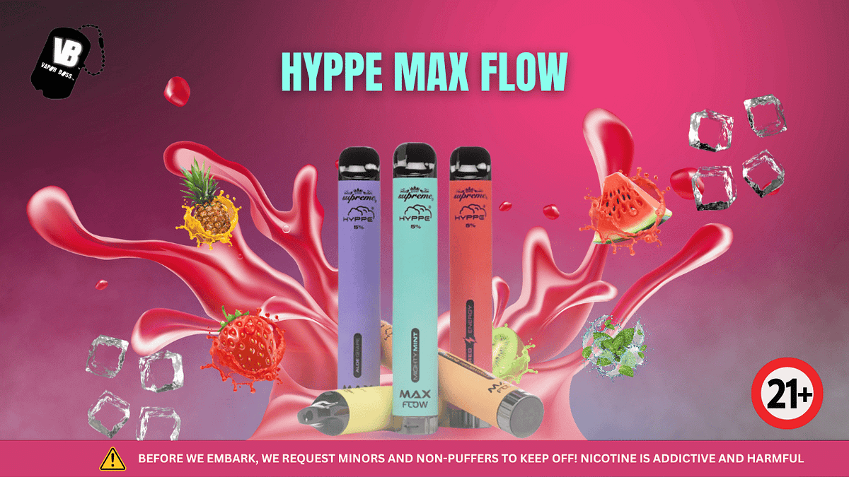 The Complete Guide to Hyppe Max Flow Vape Device | by Vapor Boss