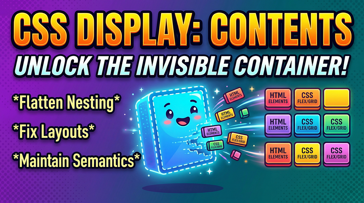 CSS Display Contents. Understanding display: contents: The… | by Rahul ...