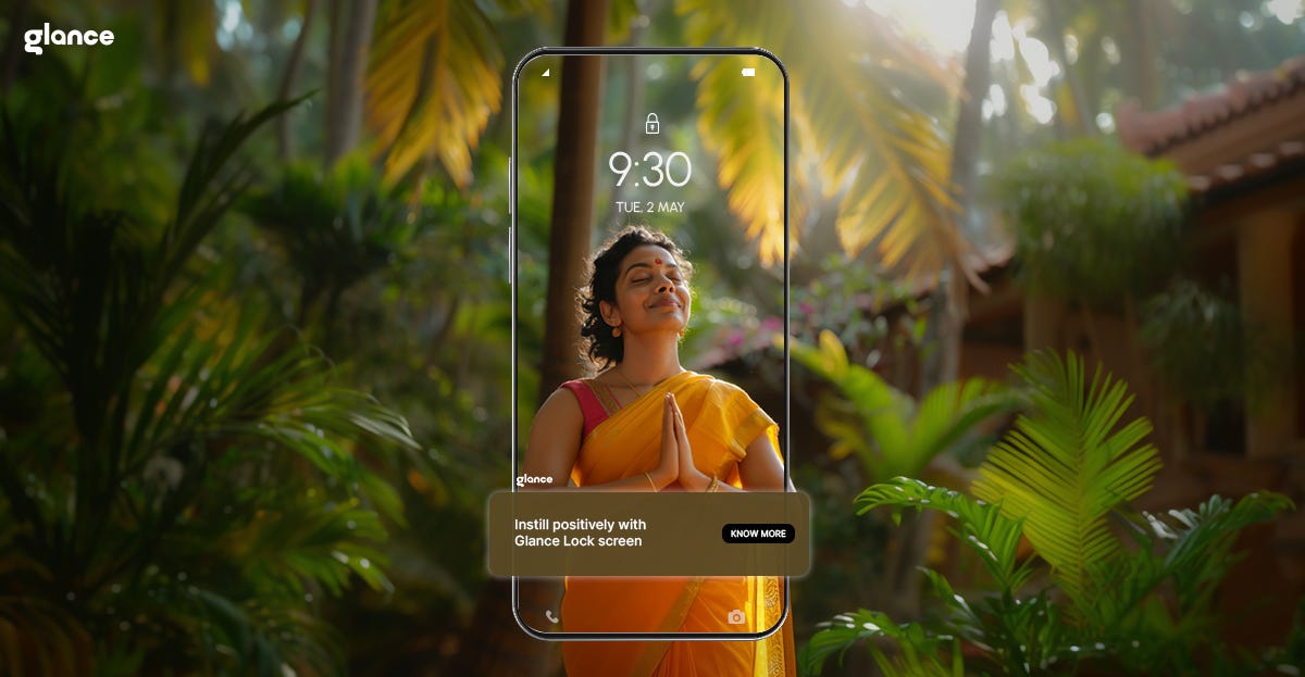 The Glance Lock Screen: Transforming Smartphone Interaction, One Tap at a Time