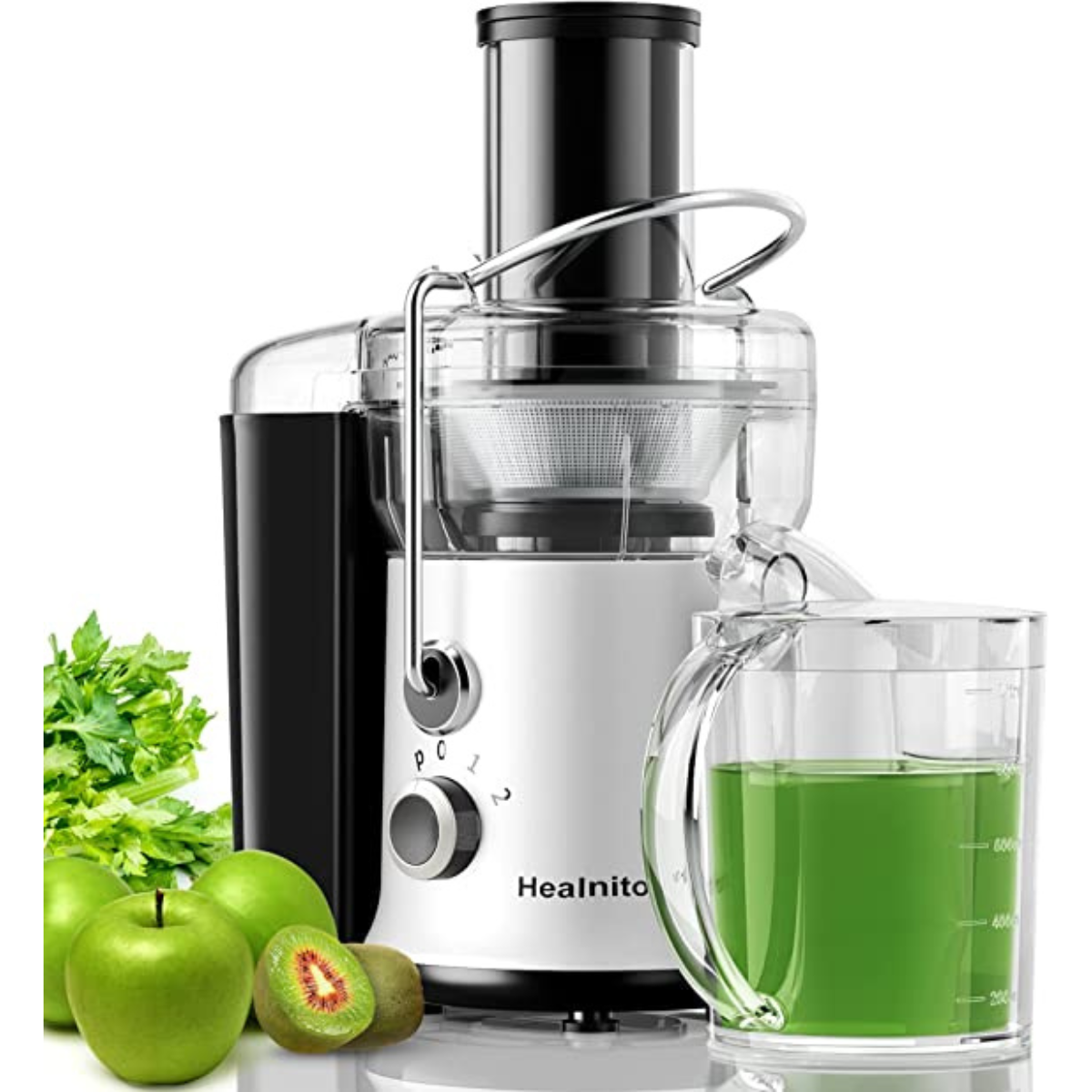 Powerful 650W Juicer Machine Extract Healthy Juice Fast! by