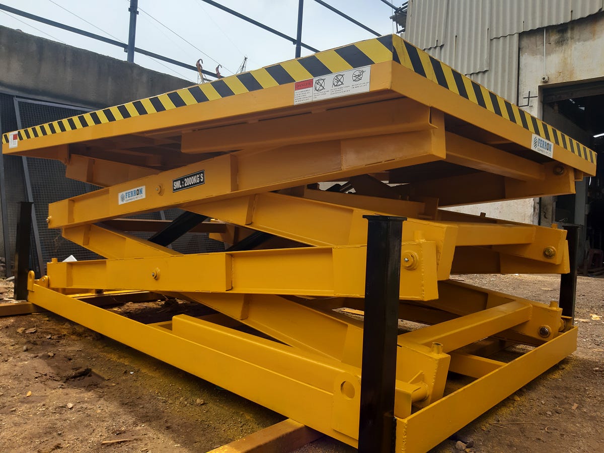 Bellows Scissor Lift Hydraulic Pit Mounted Scissor Lift Hydraulic