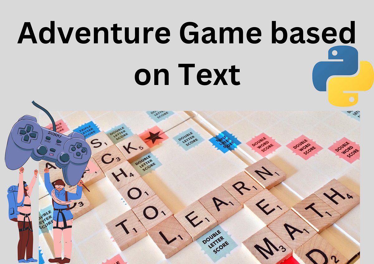 Make Adventure Game based on Text using Python | by inprogrammer | Medium