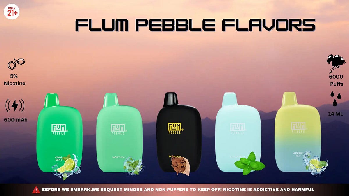 flum pebble flavours New Flum Mello Is Aggressively Impressive main image 1