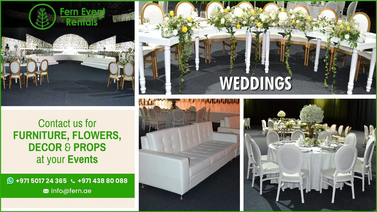 Wedding Furniture Rental Furniture is an absolute need for any by