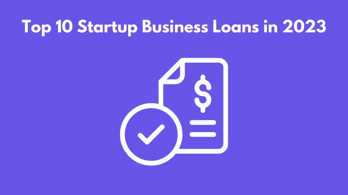 Startup shop business loans