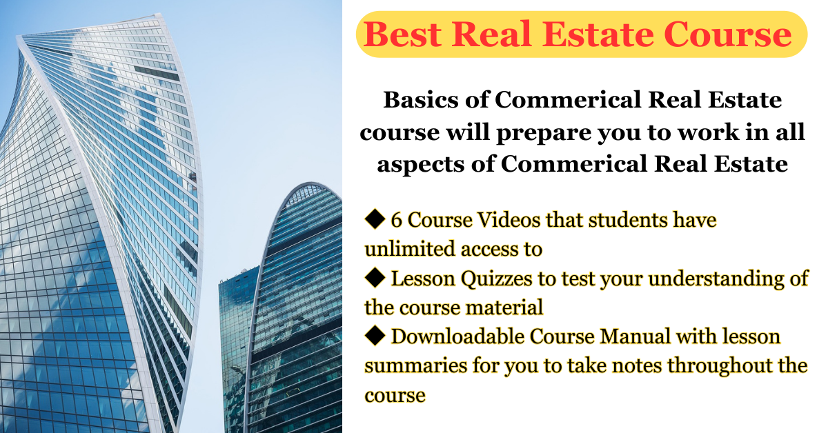Best Real Estate course Online. In the everevolving realm of real
