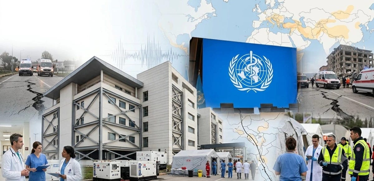 WHO calls for stronger earthquake-ready health systems