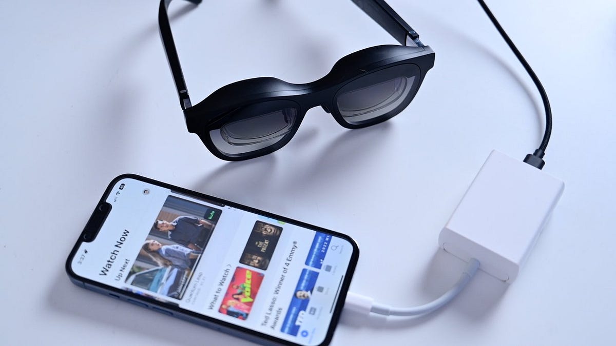 Elevating the iPhone 15 Experience with Xreal Air Augmented Reality Glasses  by babylion  Medium
