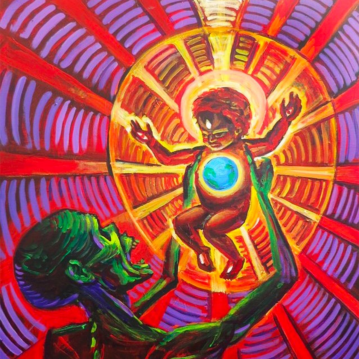 Alex Grey Feet