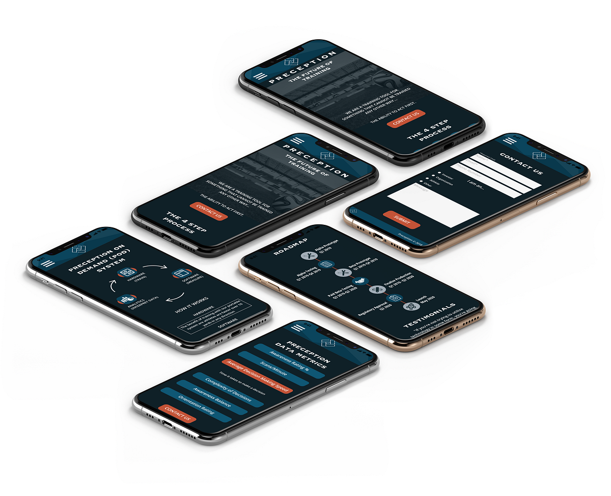 UX/UI Case Study: Preception. Introduction | by Megan Snopek | UX ...