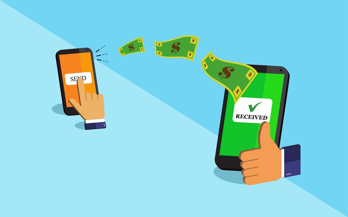 Money transfer concept 2