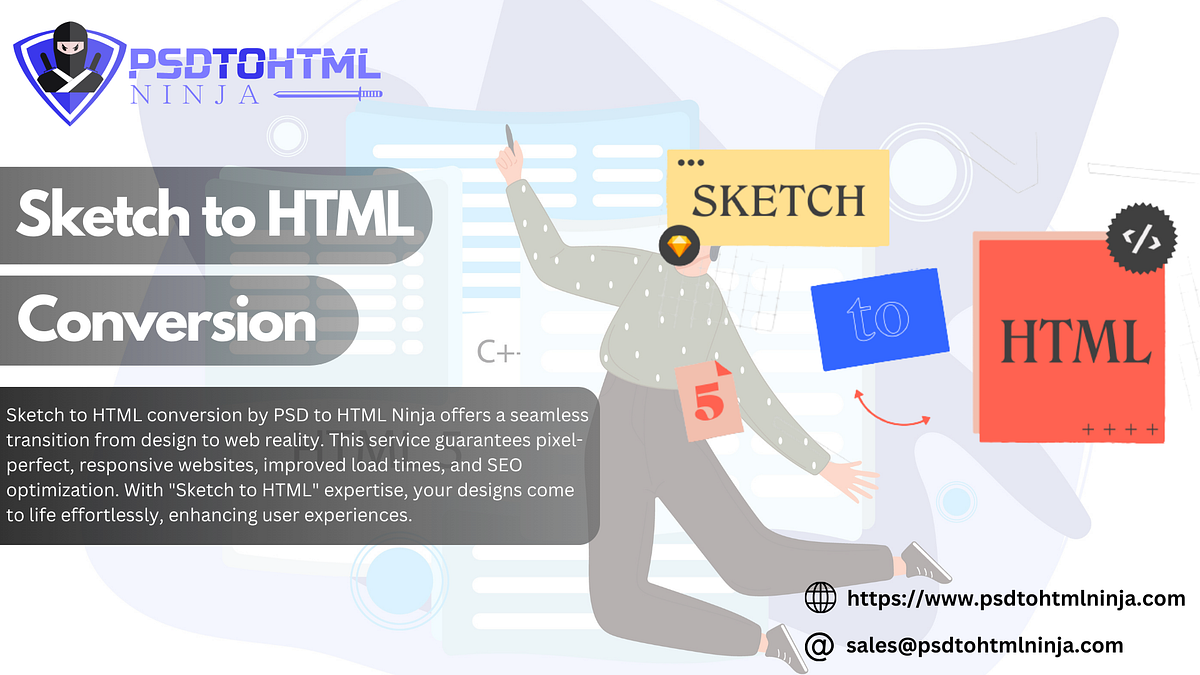 Sketch to html, Export sketch to html — PSDtoHTMLNinja - PSD to HTML ...