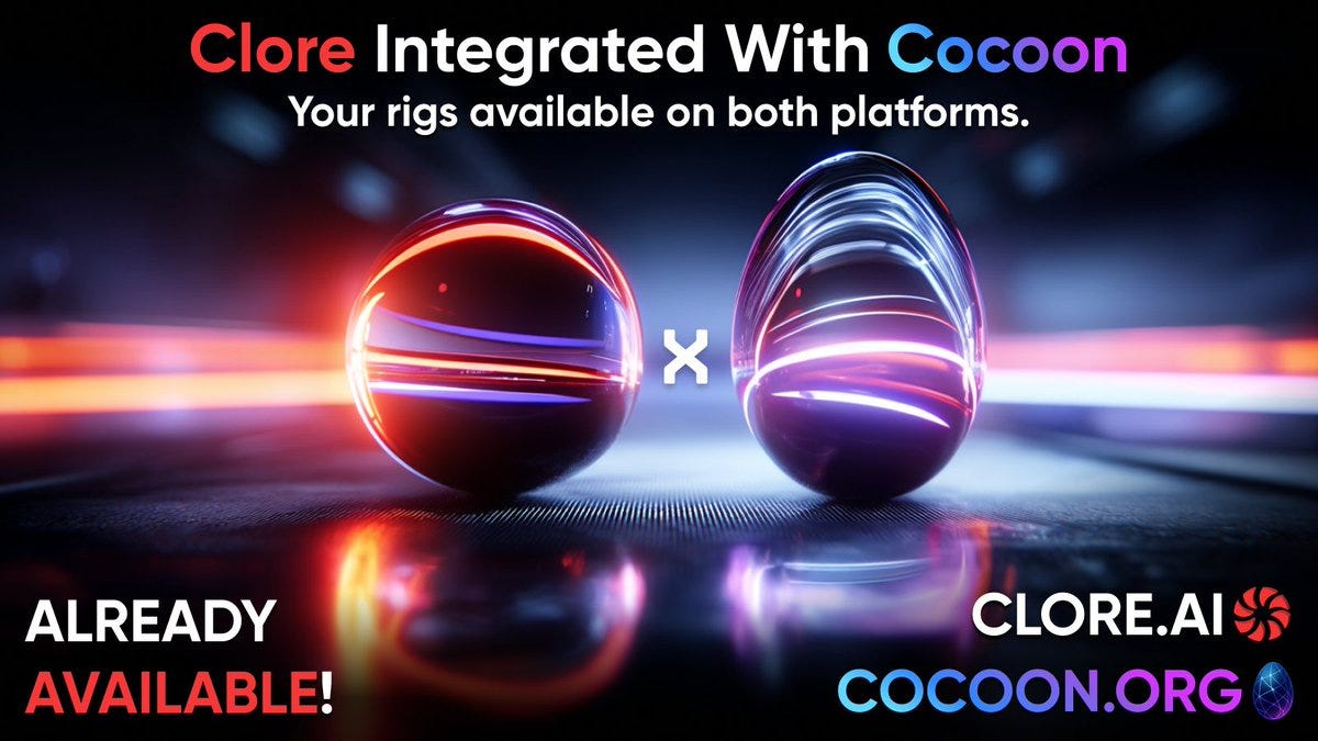 Clore + Cocoon = Partners :)