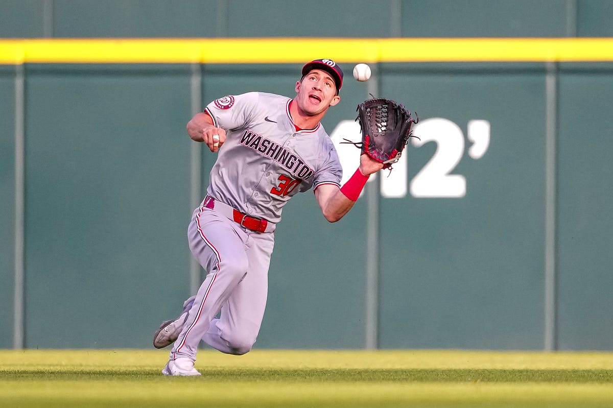 Jacob Young named Rawlings Gold Glove Finalist by Nationals