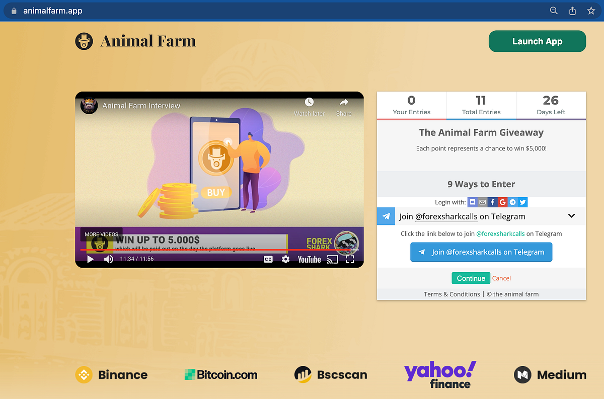 Animal Farm New v2 Website is UP! | by Ryan | Medium