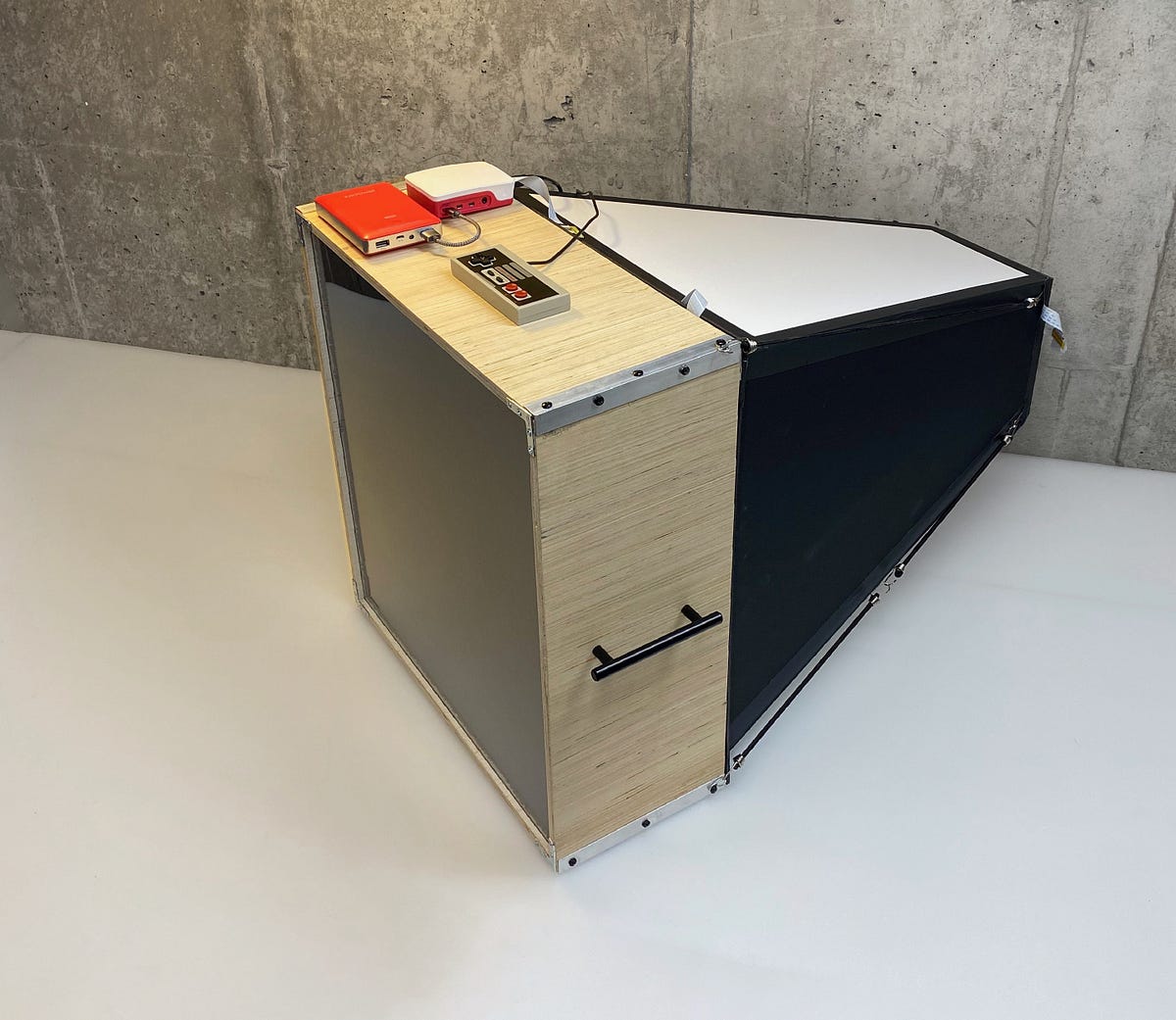 A camera made of 23,248 coffee stirrers, powered by a Raspberry Pi, and