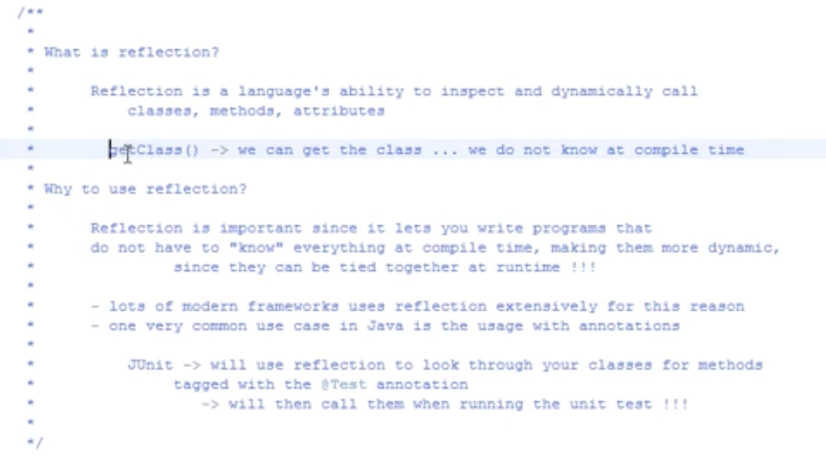 Reflection in Java. https://www.udemy.com/course/introductio… | by ...