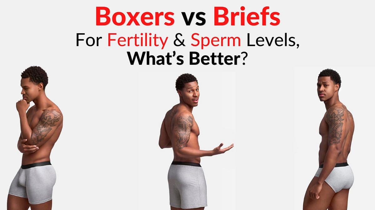 Boxers vs Briefs: Do they affect your Sperm Count as a Male | by Health ...