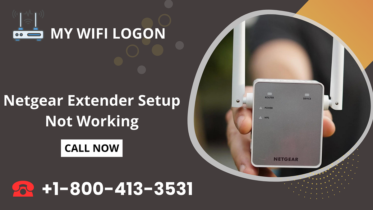 Netgear Extender Setup Not Working Call +18004133531 Medium