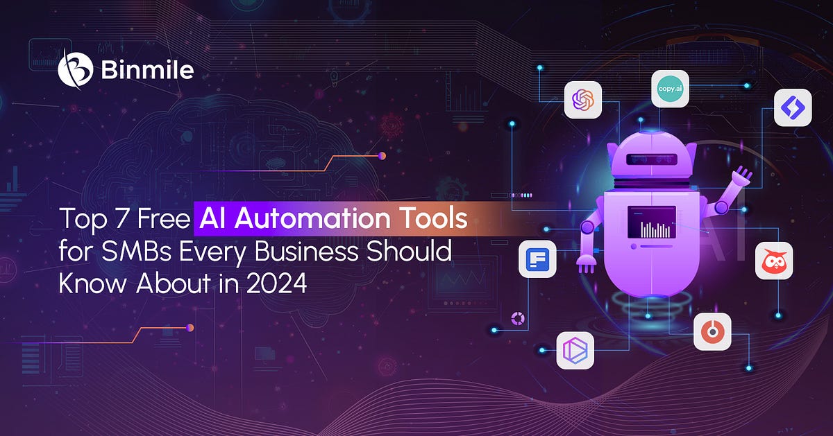 Free AI Automation Tools for SMBS: Our Top 7 Picks | by Binmile ...