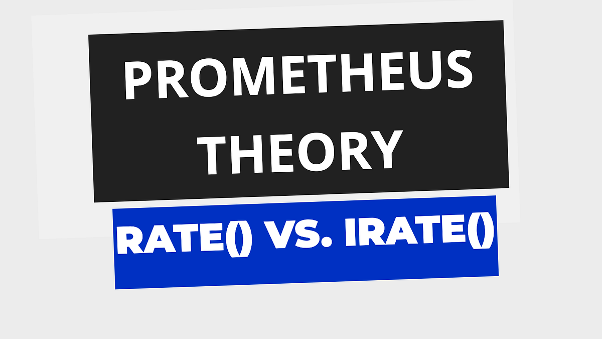 [Prometheus Theory] rate() vs. irate() by Kyle Law DevOps.dev