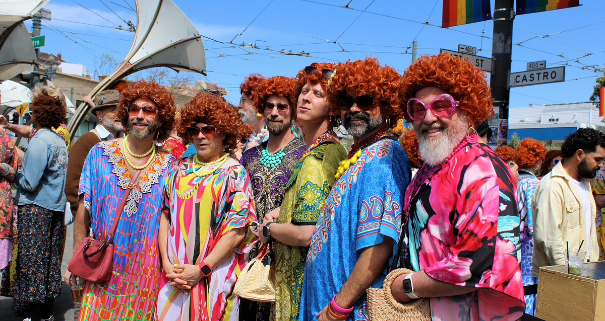 Image of: Mrs. Roper’s romping revelry on San Francisco streets
