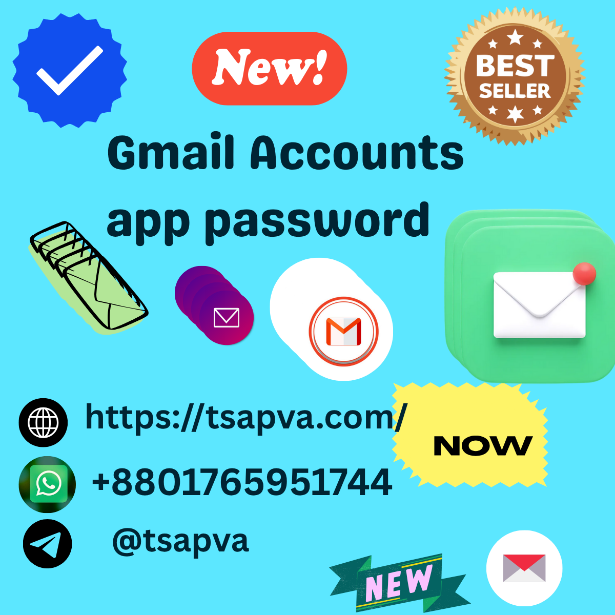 Purchase Gmail accounts ?