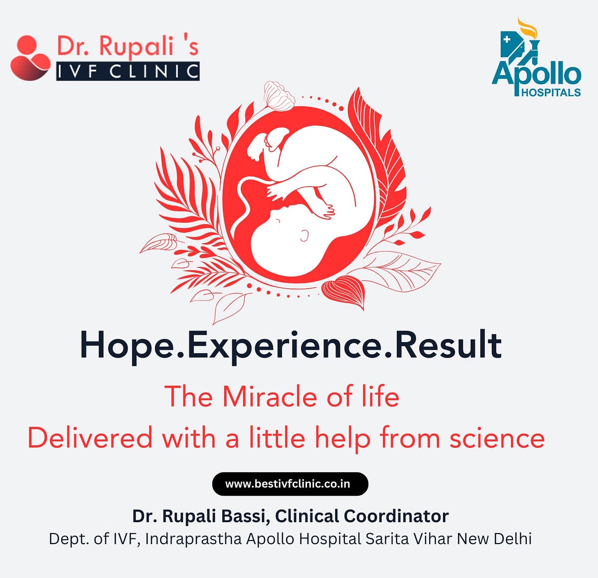 Best IVF Clinic in New Delhi with Dr. Rupali, Renowned IVF Specialist