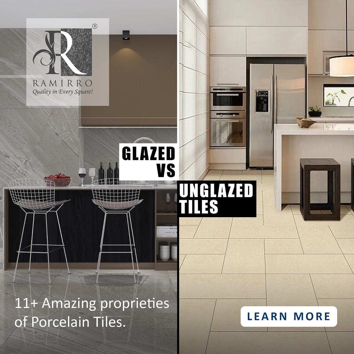 Glazed vs Unglazed Tiles 11+ Amazing proprieties of Porcelain tiles When it comes to enhancing