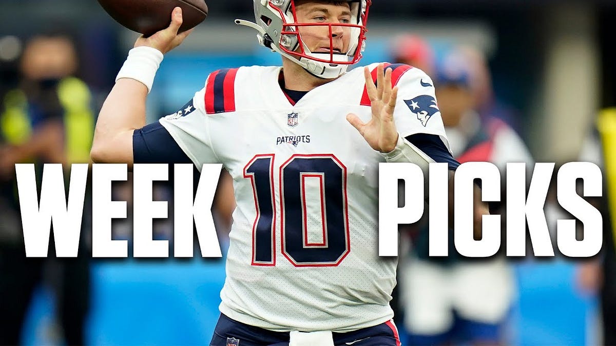 NFL Week 10 Picks. It's been a cruel few weeks for an NFL…, by Jud Travis