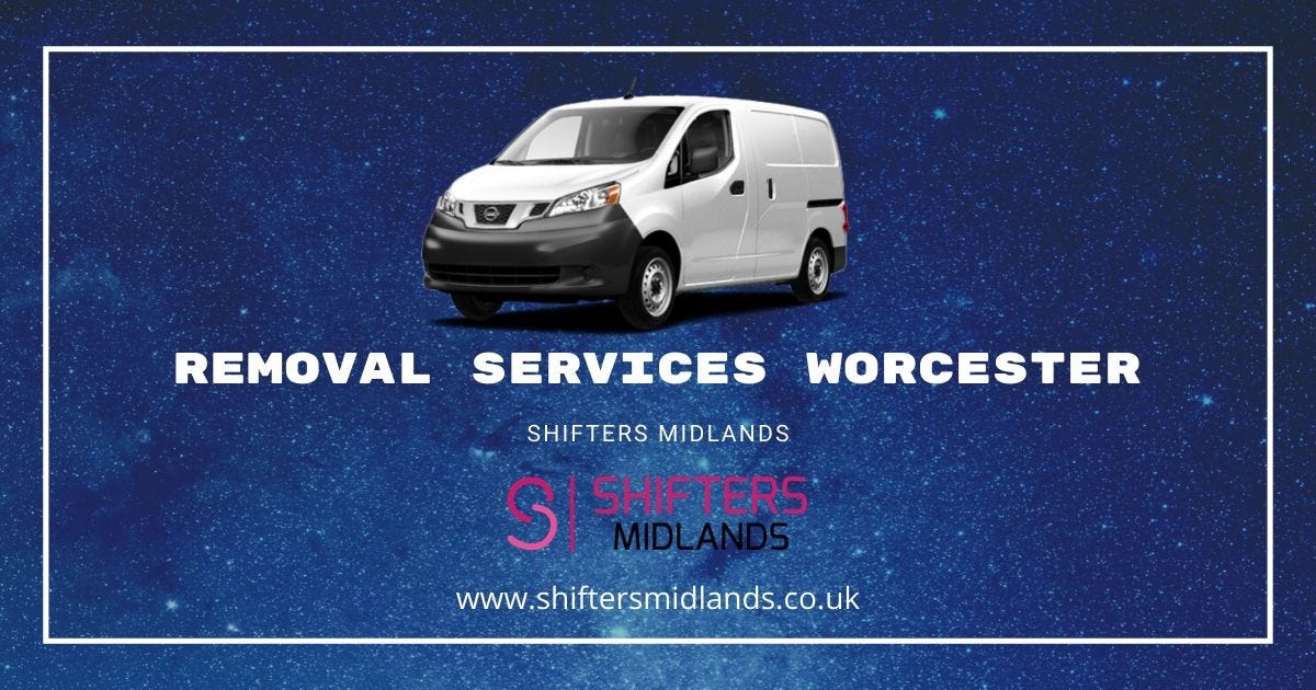 Removal Services Worcester — Contact Us by Shifters Midlands Medium