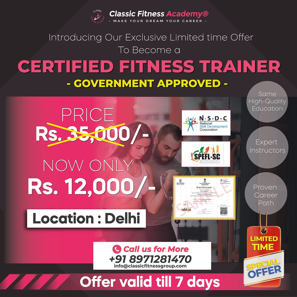 best-fitness-courses-in-india-online-offline-classic-fitness