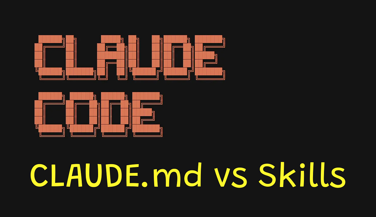 Claude Code CLAUDE.md vs Skills